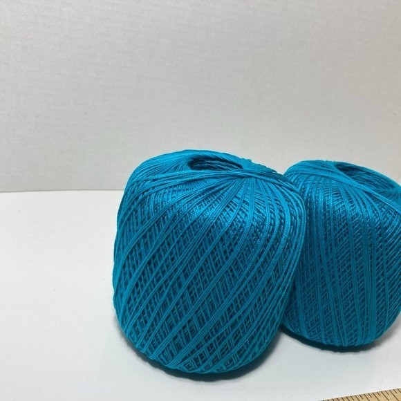 2 Aunt Lydia's Classic 10 Crochet Thread Peacock - Picture 11 of 13